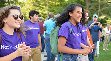 New students participate in Wildcat Welcome