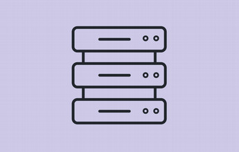 Illustration of a high-performance server