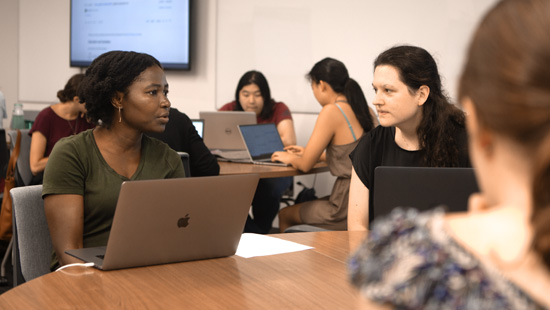 Students in a RCDS workshop