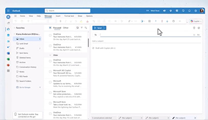 Screenshot of Microsoft Copilot tutorial
