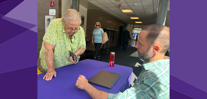 Levy Senior Center technology help pop-up