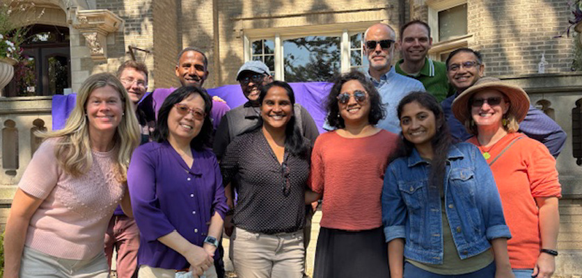 Thank you to the Northwestern IT event planning committee for hosting another successful picnic. Back row: Kevin Kowalski, Larry Brown, Ken Turner, Jarrod Routh, Paul Geigler, and Neeraj Jajodia. Front row: Kate Leech, Suilan Rong, Praveena Narisetty, Samatha Sahu Bodanapu, Swathika Ganeson, and Natalie Gillespie. (Not pictured: Karen Allen and Josephine Williams).