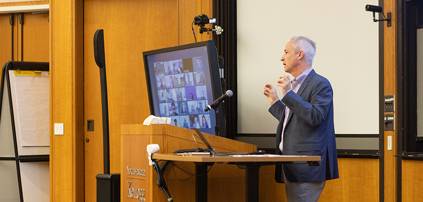 Christopher Watson, the associate vice president for student outreach and dean of undergraduate enrollment