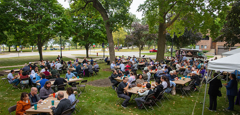 Northwestern IT 2023 staff summer picnic