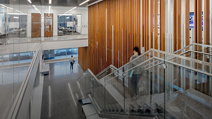 Inside view of Mudd Library