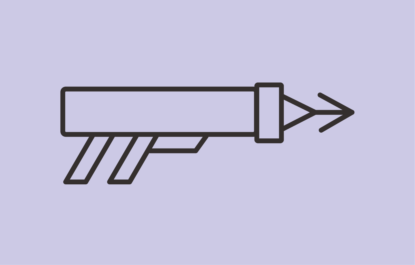 Illustration of a speargun