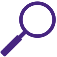 Magnifying glass icon